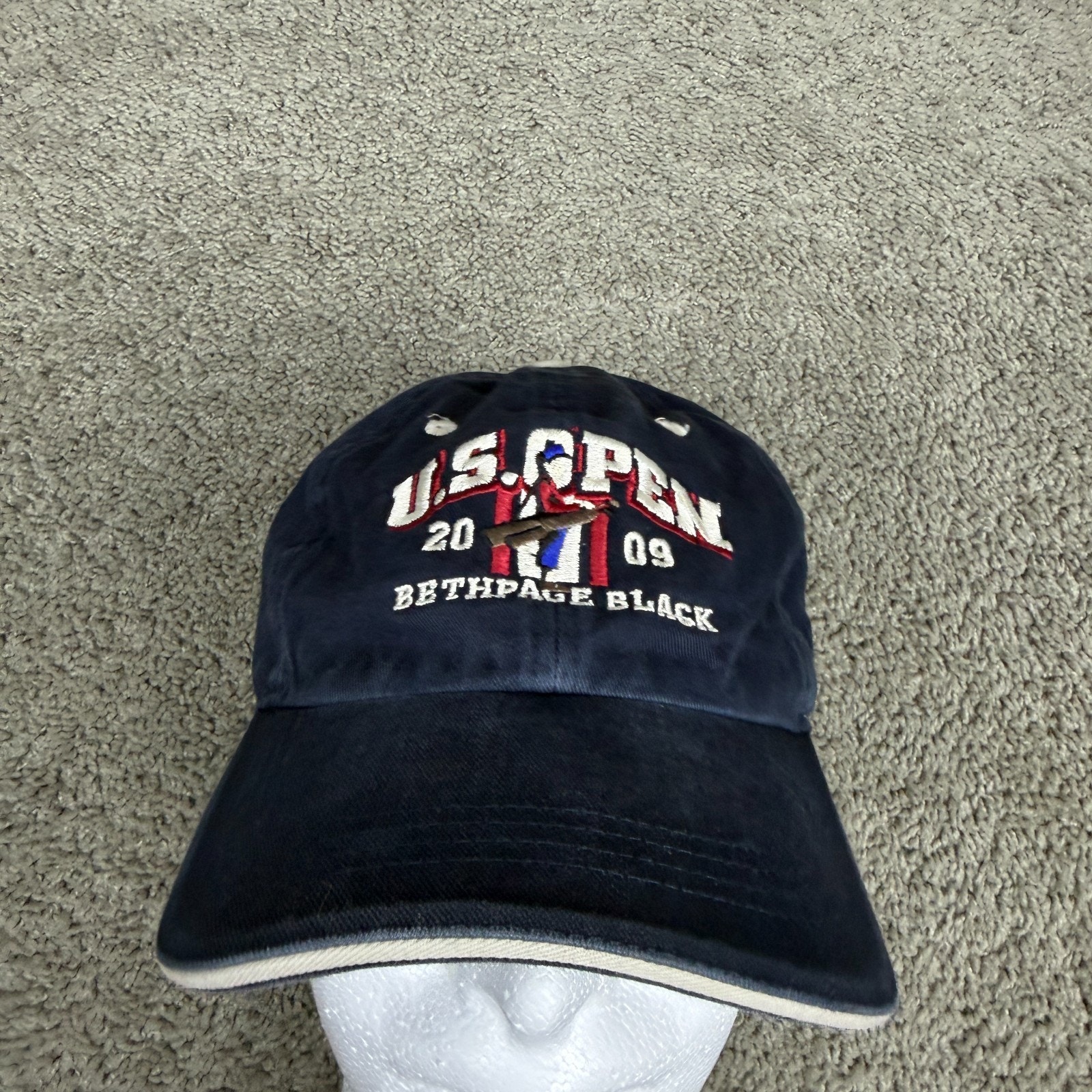 Us Open Golf Championship 2009 Bethpage Cap Hat Mens Os Usga Member Strap Back